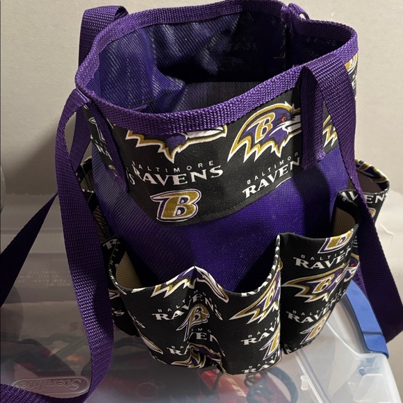 Baltimore Ravens Purple and Black Tote Bag - Picture 1 of 11